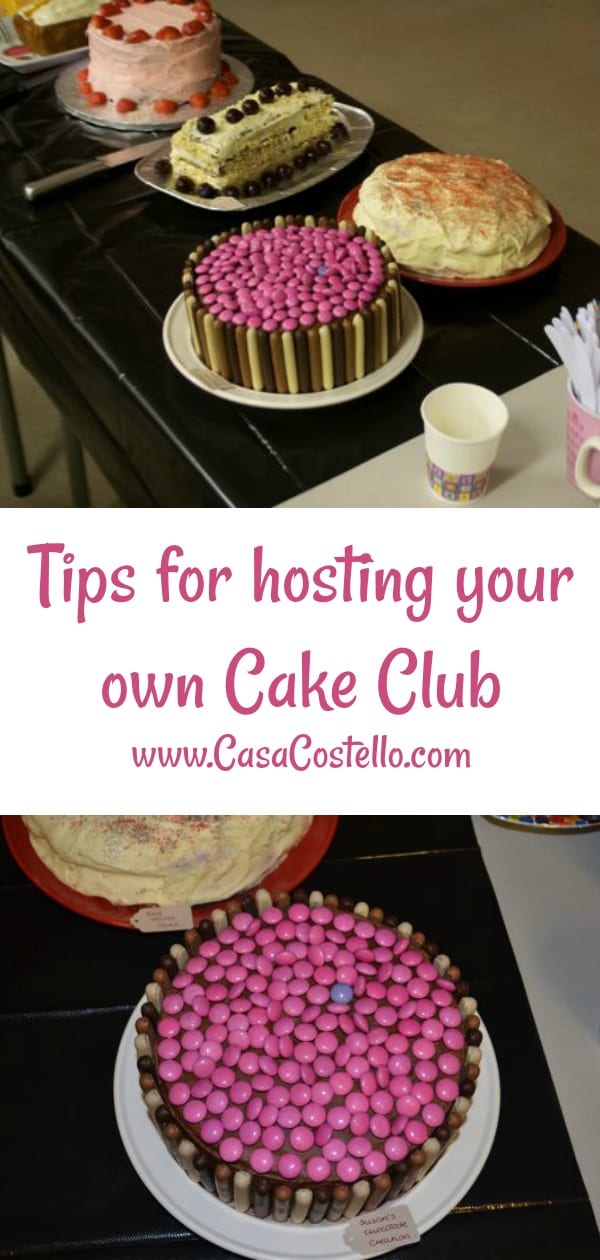 Tips for hosting your own Cake Club