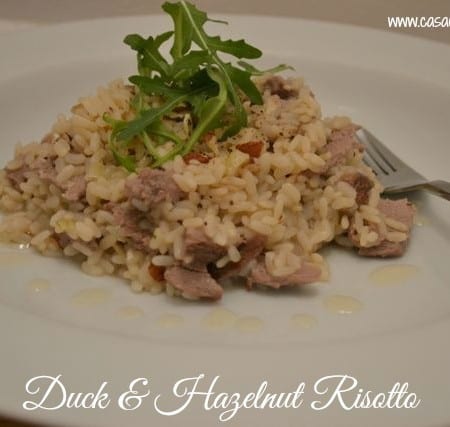 hazelnut Oil risotto