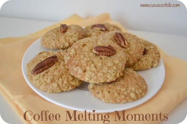 homemade coffee melting moments biscuits