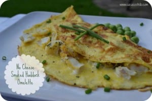 No Cheese Smoked Haddock Omelette