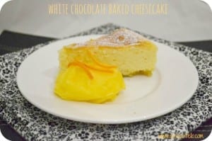 White Chocolate Cheesecake White Chocolate Cheesecake