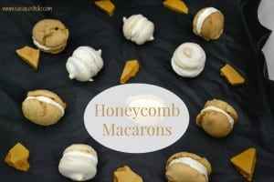 Honeycomb Macarons Honeycomb Macarons