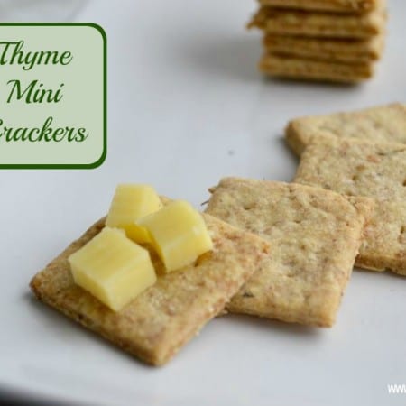 Thyme Mini Crackers