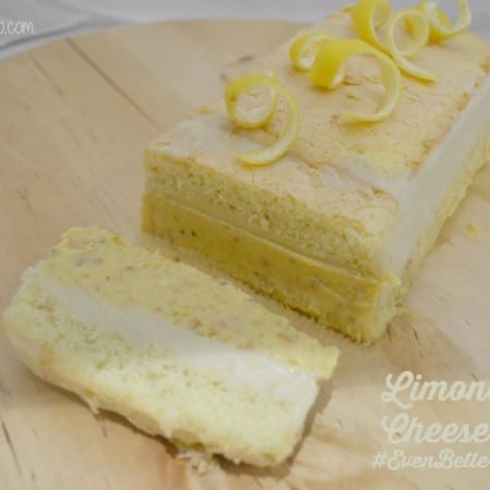 Limoncello Cheesecake Slice