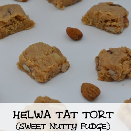 Helwa Tat Tort Sweet Dense Nutty Fudge