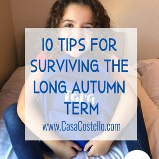 10 Tips for Surviving the Long Autumn Term
