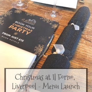 Christmas Menu launch at Il Forno Liverpool