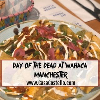Day of the Dead menu at Wahaca Manchester